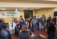 Treofan, sit-in in Comune