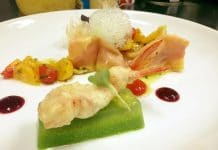 Pizzicotto di bufala e gamberi