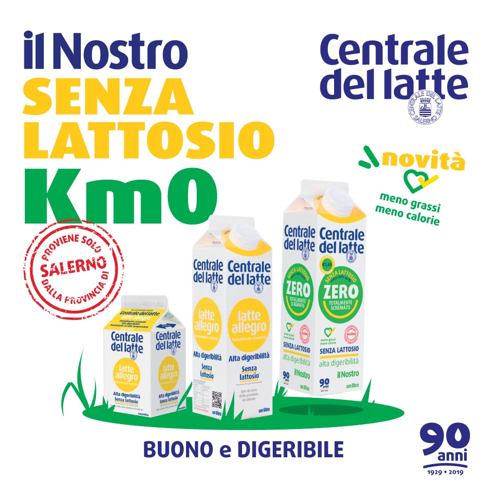 Senza lattosio Centrale del Latte di Salerno