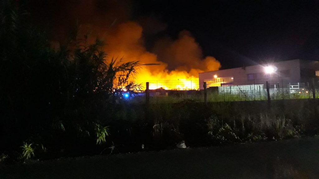 Incendio Battipaglia