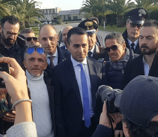 Il Ministro Luigi Di Maio in visita alla Treofan di Battipaglia Luigi Di Maio
