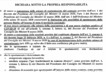 Coronavirus, autocertificazione: c’è un terzo nuovo modulo autocertificazione