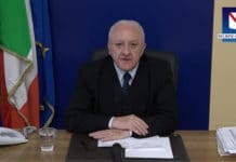 De Luca: «Domani il nuovo piano economico sociale per la Campania» de luca regionali