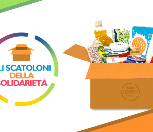 Battipaglia, gli scatoloni della solidarietà per combattere il Coronavirus gli scatoloni della solidarietà