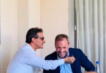 Santimone si presenta: «Ripartiamo dalle donne». Conte: «De Luca non verrà a sostenere Cariello» Santimone Conte