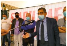 Maccaferri, operai ancora in sciopero. Il sindaco Volpe parla coi lavoratori maccaferri volpe