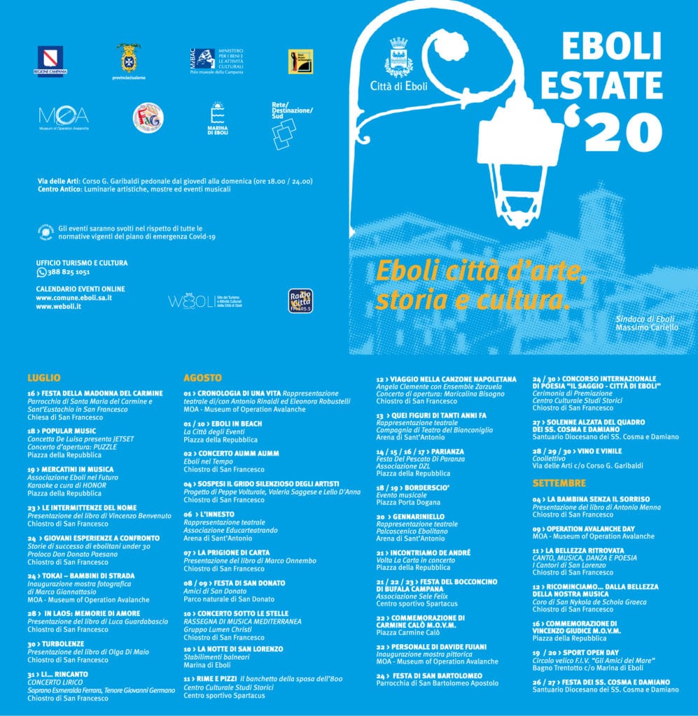 calendario eventi estivi eboli