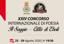 Concorso di Poesia Città di Eboli: mille opere in gara per l’edizione 2020 Concorso di Poesia Città di Eboli
