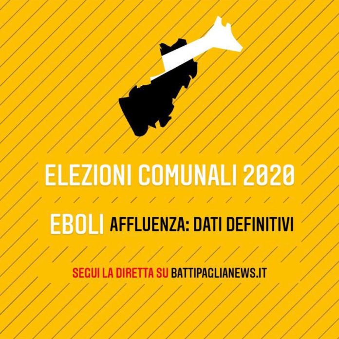 affluenza elezioni comunali eboli 2020