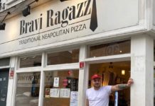 Vincenzo De Nicolo, da Battipaglia a Londra: la pizza alla corte di Luchè e CoCo Vincenzo De Nicolo