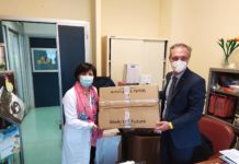 ANC Salerno: donati dispositivi di protezione individuale al “Ruggi” di Salerno Dispositivi di protezione individuale