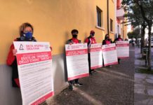 Eboli, la Delta Atletica protesta davanti al Comune: «Ridateci il Dirceu» delta atletica