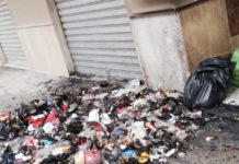 Via Foscolo, in fiamme la spazzatura posta all’esterno di un condominio Via Foscolo