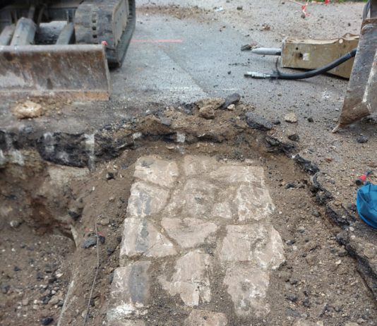 Scavi a Sant’Anna, salta fuori un reperto d’inizio Novecento Novecento