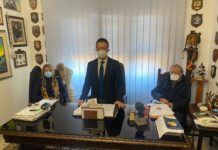 Eboli, Comunali 2021: Damiano Cardiello è il candidato del centrodestra Damiano Cardiello conferenza stampa 20/02/2021