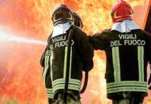 Battipaglia, incendio in una villetta: salvi due anziani, deceduta una donna Incendio Villetta