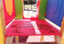 Battipaglia, vandali in azione al nuovo parco giochi di Belvedere Parco giochi