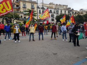 sanatoria migranti salerno protesta