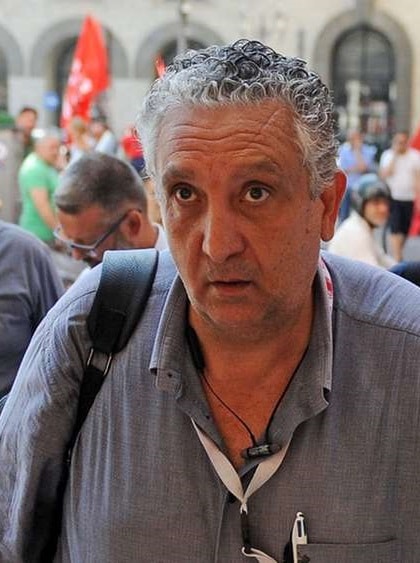Erasmo Venosi, responsabile Fp-Cgil Salerno