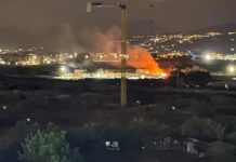 Bellizzi, doppio incendio: roghi al centro e in zona industriale Incendio roghi bellizzi zona industriale