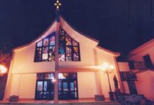 Rione Taverna: Don Fernando Lupo saluta la “Santa Teresa del Bambin Gesù” Don Fernando Lupo