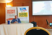 Depurazione, Giannella (Asis): «Due importanti progetti entro il 2022» Giannella Asis Visconti Depurazione conferenza stampa