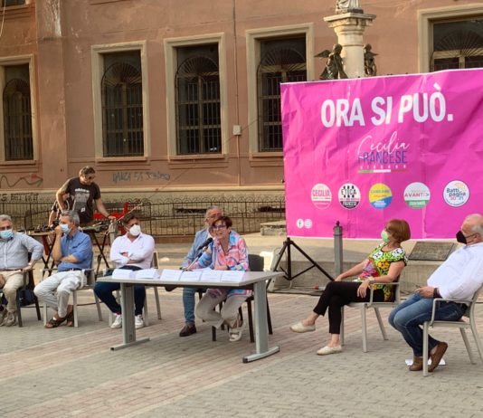 Cecilia Francese, le “sue” elezioni 2021 partono da piazza Amendola Cecilia Francese Roberto Napoli