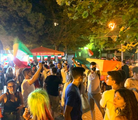 L’Italia del calcio è campione d’Europa: la “notte magica” di Battipaglia Italia