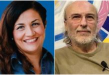 Offese durante un comizio, botta e risposta tra Stefania Greco e Brunello Di Cunzolo Stefania Greco Brunello Di Cunzolo