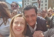 Battipaglia, il giorno di Giorgia Meloni: la leader di Fdi in piazza Amendola Ugo Tozzi Giorgia Meloni
