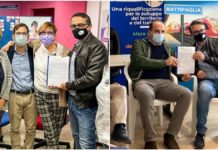 Civica Mente consegna il programma a Visconti e Francese e precisa: «Nessun accordo» Civica Mente