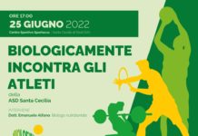 Biologicamente e sport: oggi incontro con gli atleti dell’ASD Santa Cecilia Biologicamente
