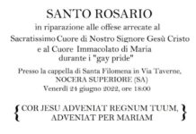 Nocera, preghiere di “riparazione” per i gay. La denuncia di Arcigay Arcigay