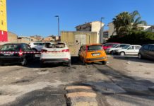 Battipaglia, altre tre auto in fiamme la scorsa notte: 12 roghi in 50 giorni via vanvitelli auto in fiamme belvedere