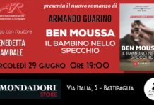 Battipaglia: Armando Guarino presenta il libro “Ben Moussa” Armando Guarino