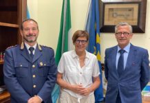 Battipaglia, la sindaca incontra il Questore: 10 agenti in più sul territorio cecilia francese questore giancarlo conticchio giuseppe fedele