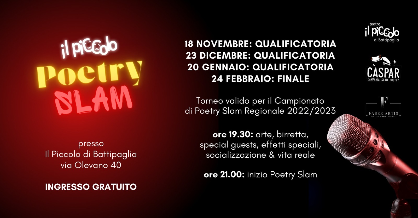 Il Piccolo Poetry Slam