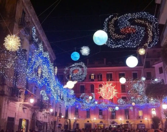 Salerno, Luci d’Artista: domani la cerimonia d’accensione Luci d'Artista