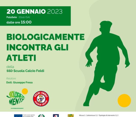 Biologicamente: domani l’incontro con la Ssd Scuola Calcio Feldi di Eboli Biologicamente