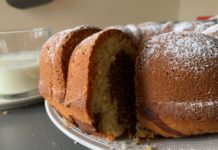 La ricetta: ciambella bicolore Ciambella bicolore