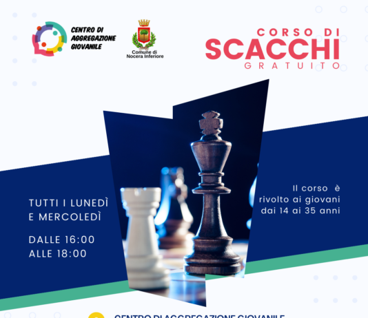 Nocera Inferiore: al via da oggi il corso di scacchi gratuito Scacchi
