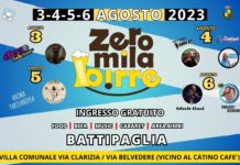“Zeromilabirre”: per quattro giorni la birra sarà di casa in villa comunale Zeromilabirre
