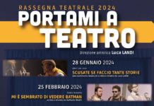 Portami a teatro, dal 28 gennaio al Bertoni di Battipaglia la prima rassegna dii Attori per Caso Portami a teatro