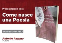 Libri, domenica a Bellizzi la presentazione di “Come nasce una poesia” di Antonio Pagano Antonio Pagano