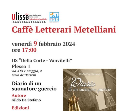 Cava de’ Tirreni: al via la seconda edizione dei Caffè Letterari Metelliani