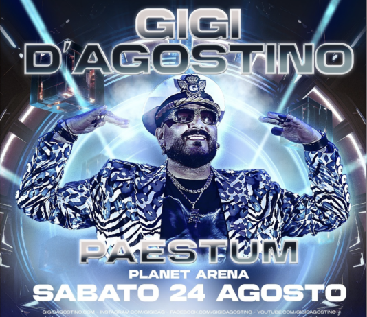 Paestum, Gigi D’Agostino in concerto il 24 agosto all’Arena dei Templi