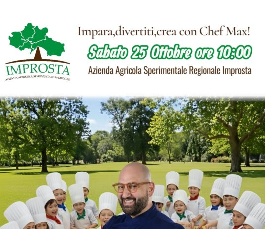 Presso l’Azienda Agricola Sperimentale Regionale Improsta di Eboli il laboratorio di cucina gratuito per bambini con Chef Max